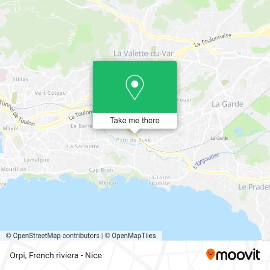 Orpi map