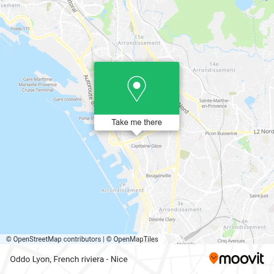 Oddo Lyon map