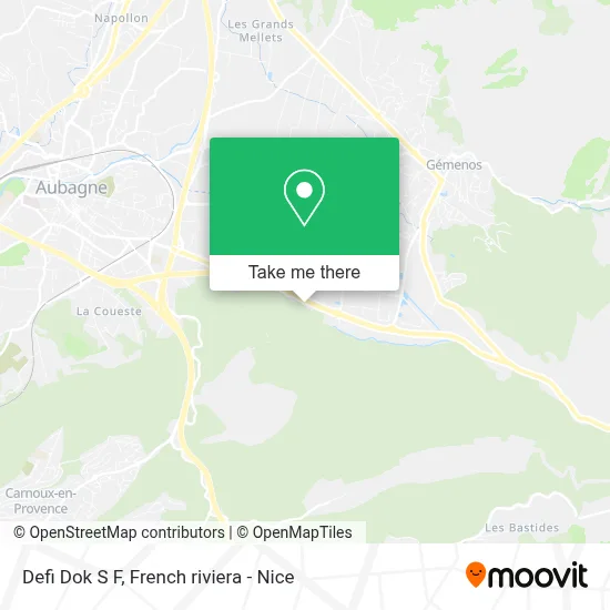 Defi Dok S F map