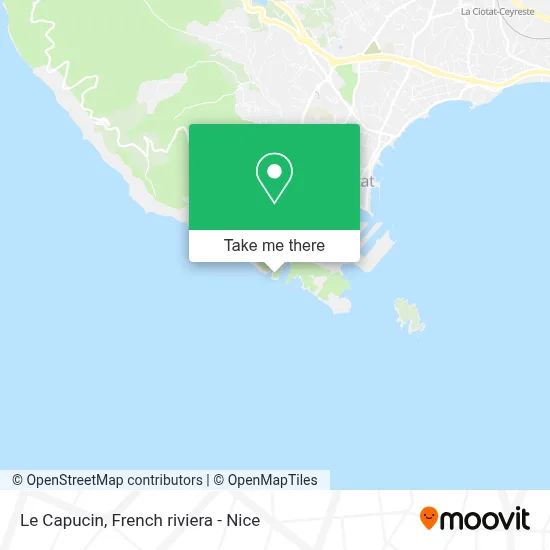 Le Capucin map