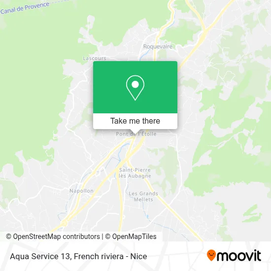 Aqua Service 13 map