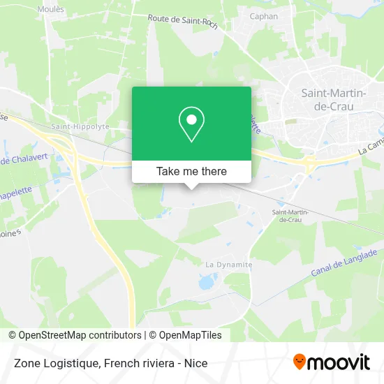 Zone Logistique map