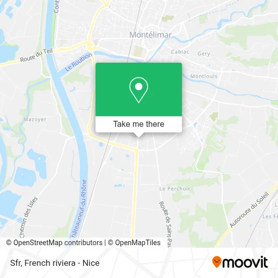 Sfr map