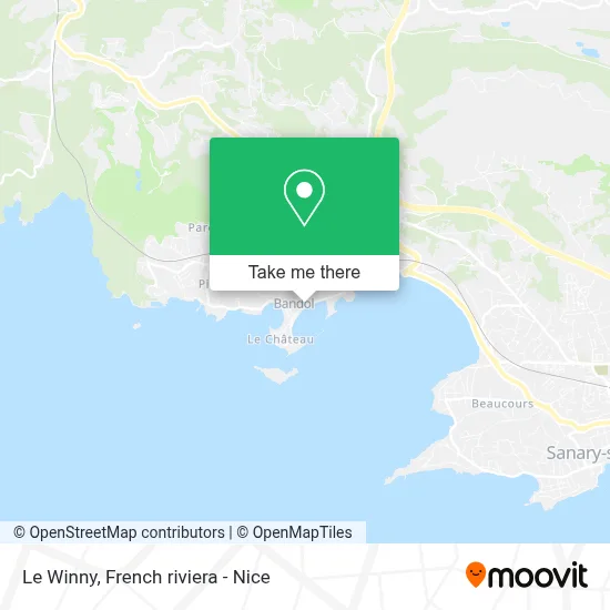Le Winny map