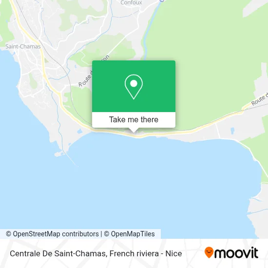 Centrale De Saint-Chamas map