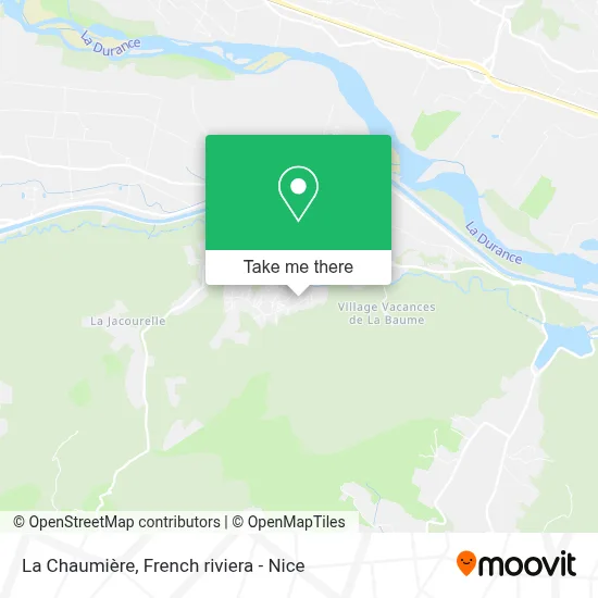 La Chaumière map