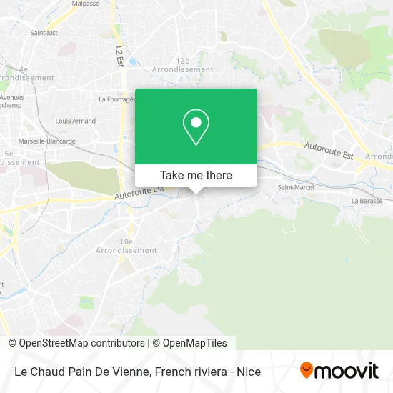 Le Chaud Pain De Vienne map
