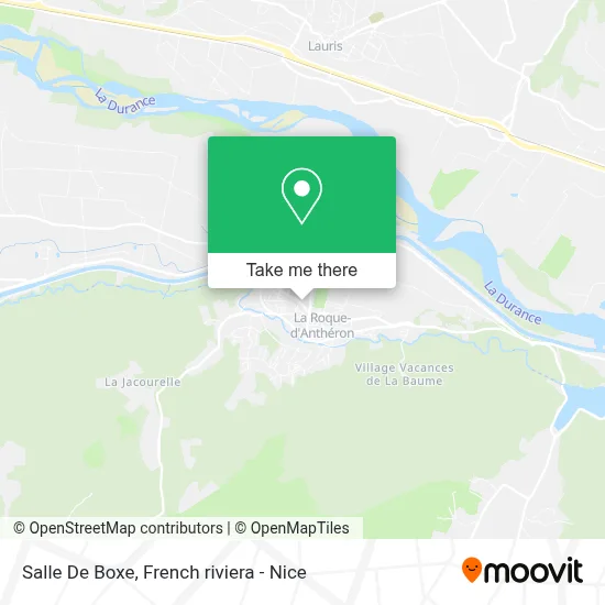 Salle De Boxe map