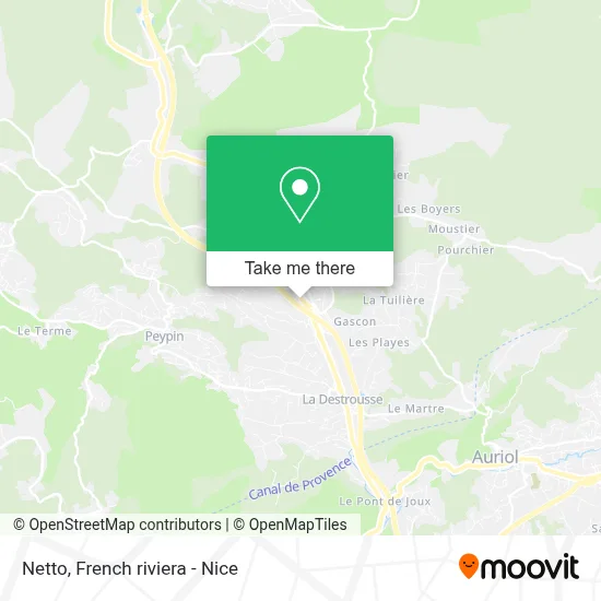 Netto map