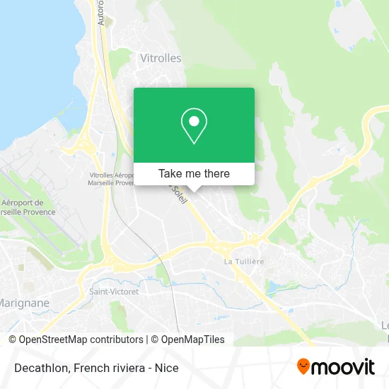 Decathlon map