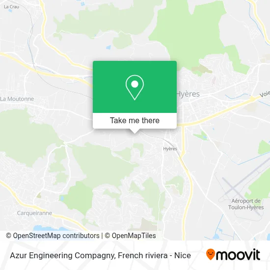 Mapa Azur Engineering Compagny