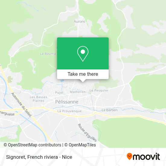 Mapa Signoret