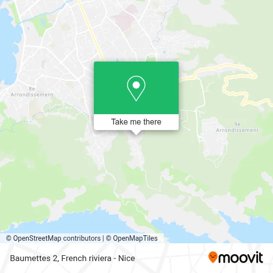Baumettes 2 map