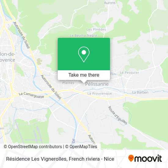 Résidence Les Vignerolles map