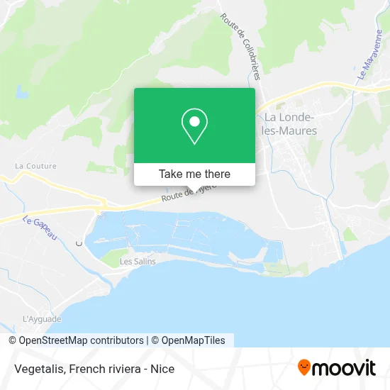 Vegetalis map