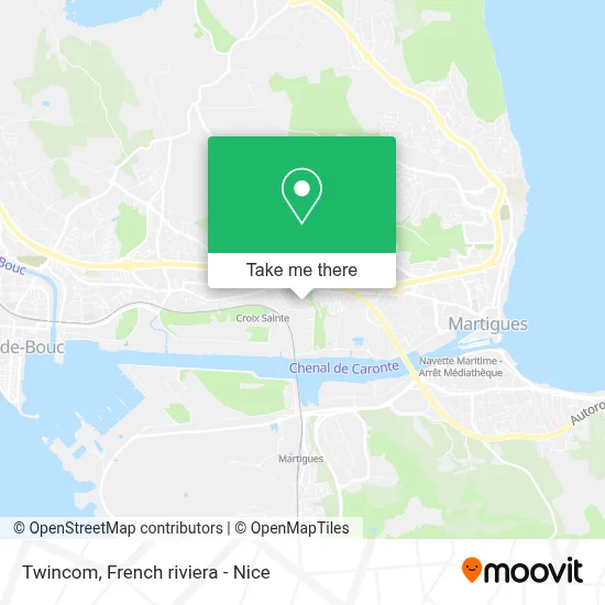 Twincom map