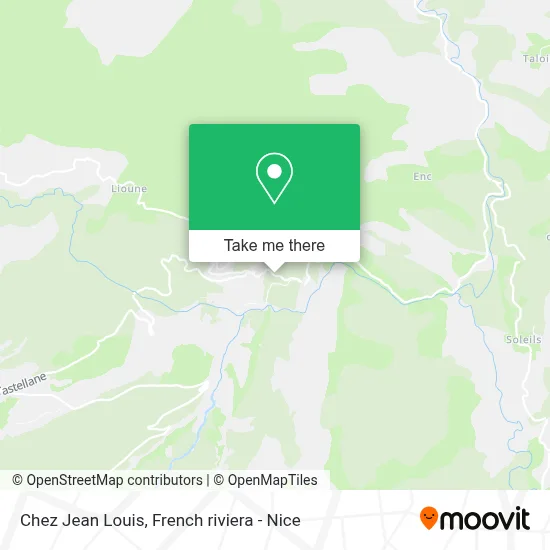 Chez Jean Louis map