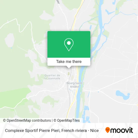 Complexe Sportif Pierre Pieri map