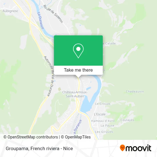 Groupama map