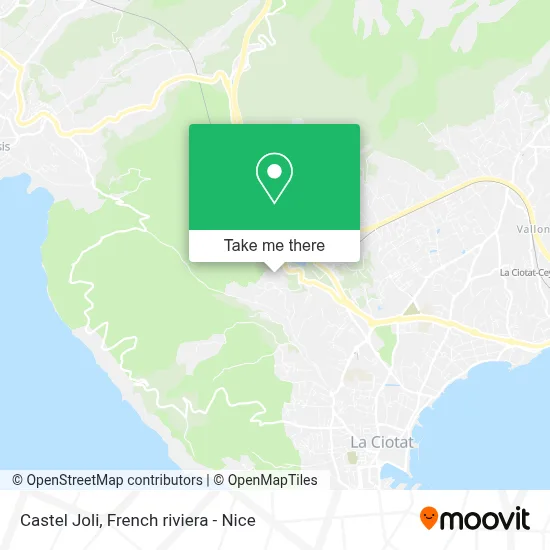 Castel Joli map