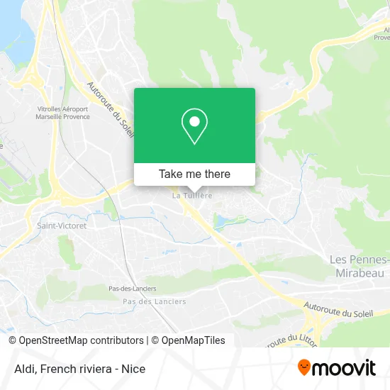 Aldi map