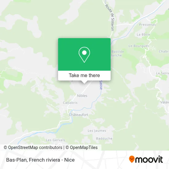 Bas-Plan map