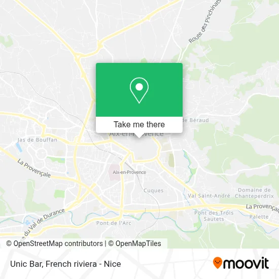 Unic Bar map