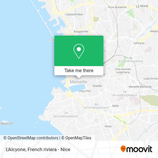L'Alcyone map