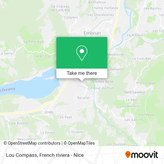 Lou Compass map