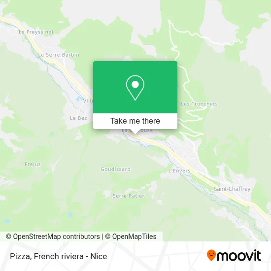 Pizza map