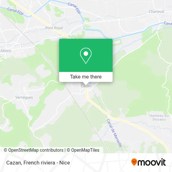 Cazan map