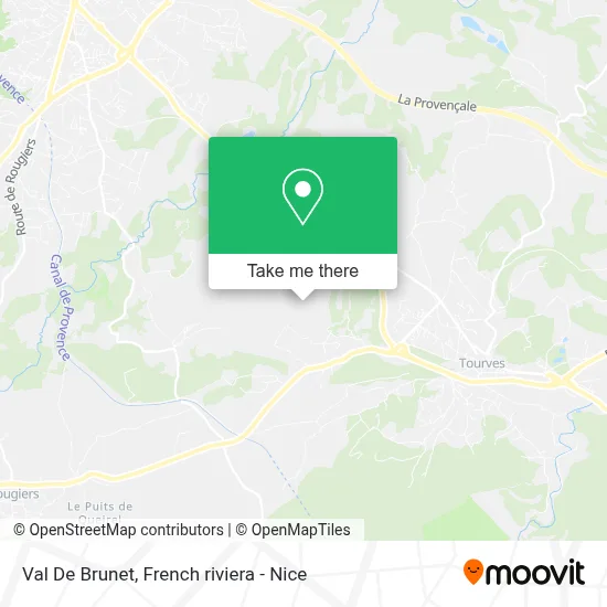 Val De Brunet map