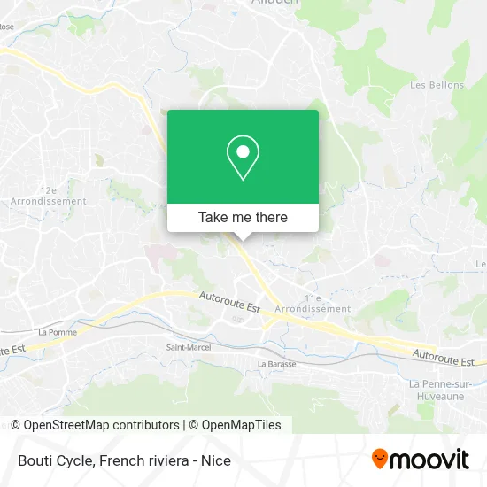 Bouti Cycle map