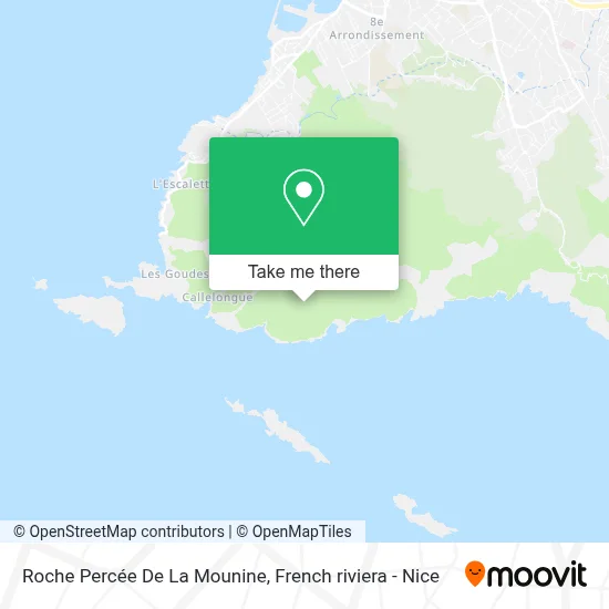 Roche Percée De La Mounine map