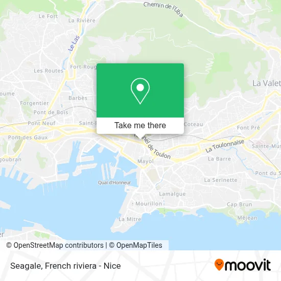 Seagale map
