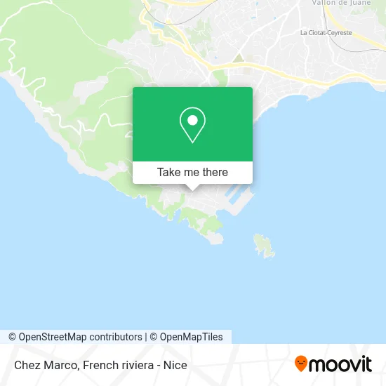 Chez Marco map
