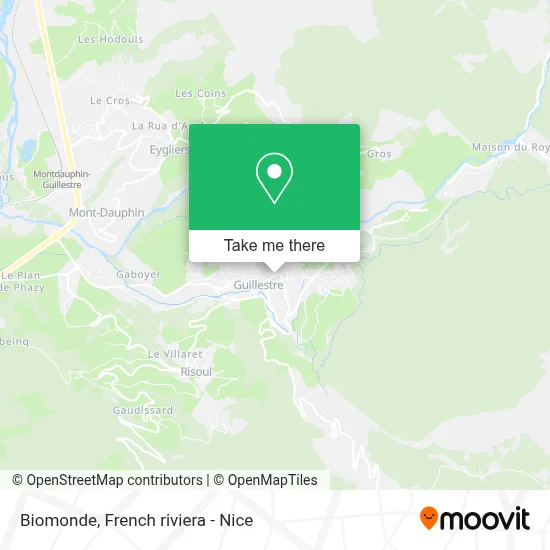 Biomonde map
