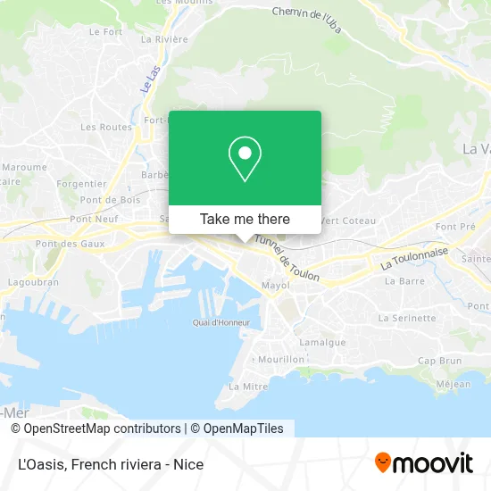 L'Oasis map