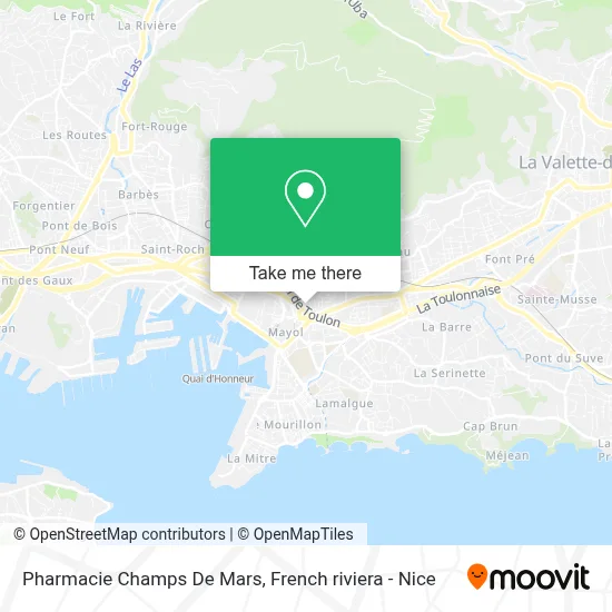 Pharmacie Champs De Mars map