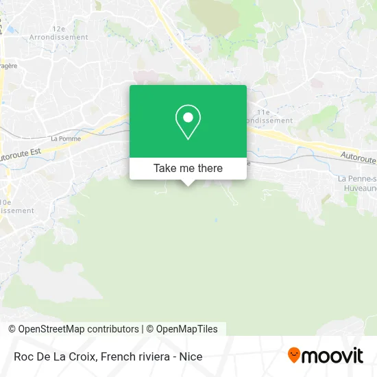 Roc De La Croix map
