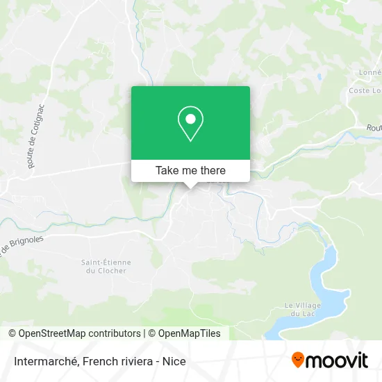 Intermarché map