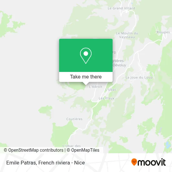Emile Patras map