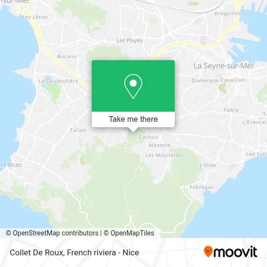 Collet De Roux map