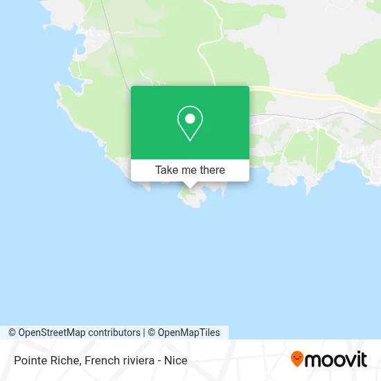 Pointe Riche map