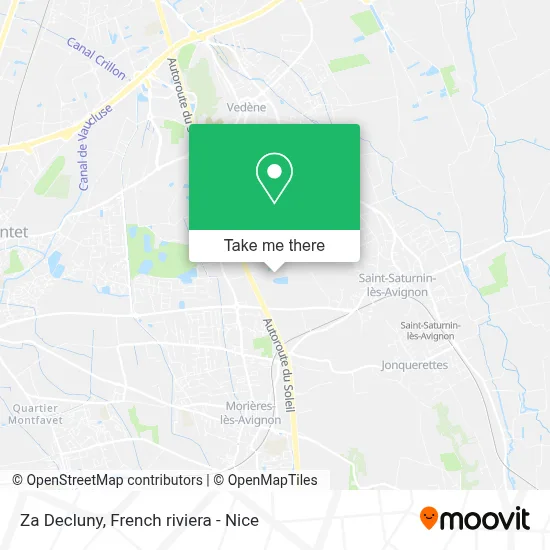 Za Decluny map