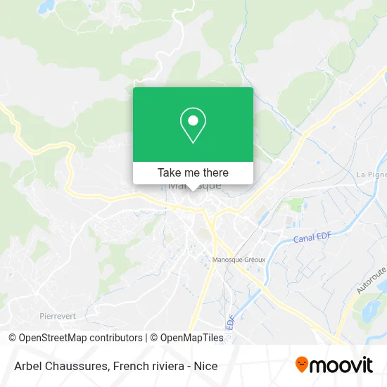 Arbel Chaussures map