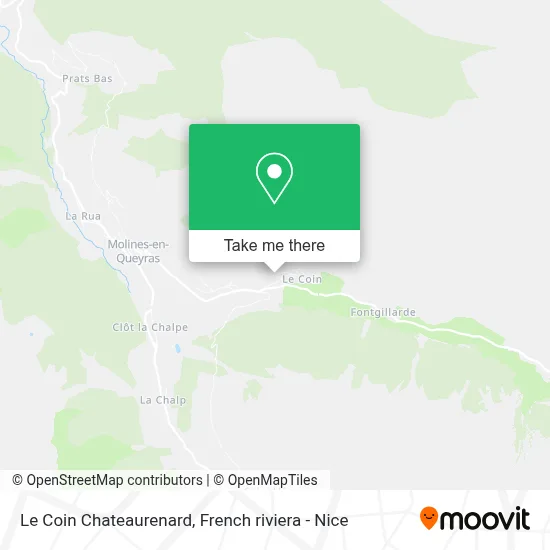 Le Coin Chateaurenard map
