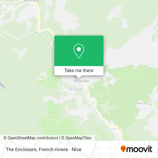 L'Enclos map