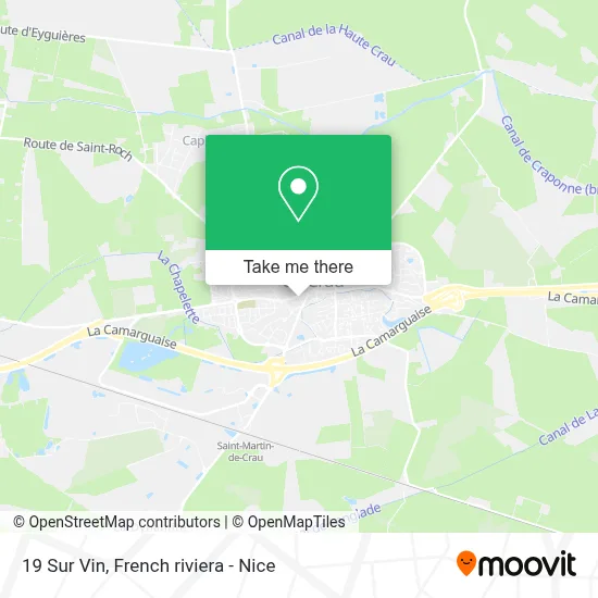 19 Sur Vin map
