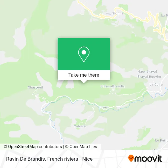 Ravin De Brandis map